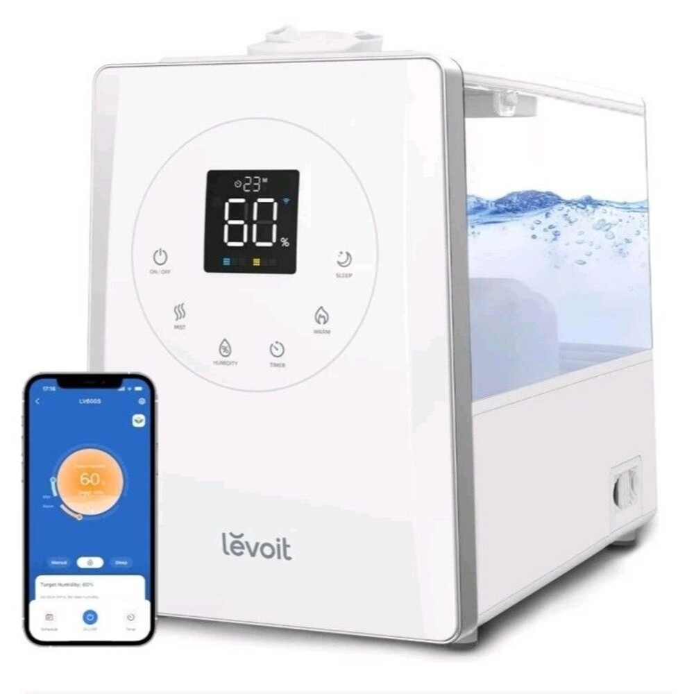 LEVOIT LV600S Smart Warm & Cool Mist Humidifier 6L ( New Filters)